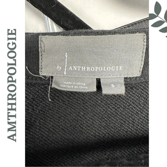 Anthropologie Black Top Faux Leather Belt
Smock Elastic Back Short Sleeve Small - Picture 7 of 9